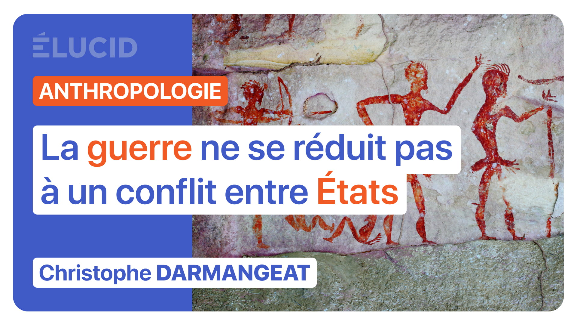 « La guerre ne se réduit pas à un conflit entre États » - Christophe Darmangeat