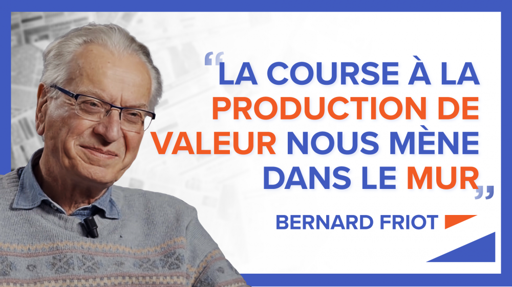 Bernard Friot : « La course à la production de valeur nous mène dans le mur. »