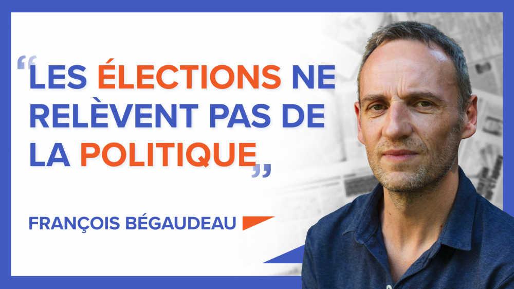 « Les élections ne relèvent pas de la politique » - François Bégaudeau