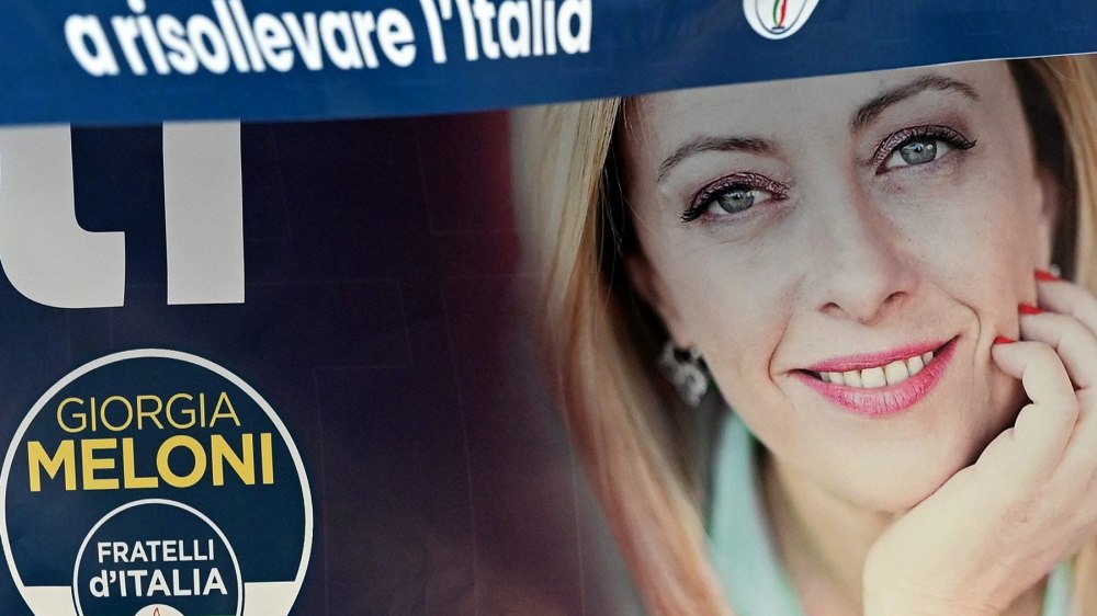 En Italie, la candidate d'extrême droite Giogia Meloni affole Bruxelles