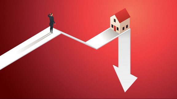 La crise immobilière se poursuit : les prix baissent de plus en plus image