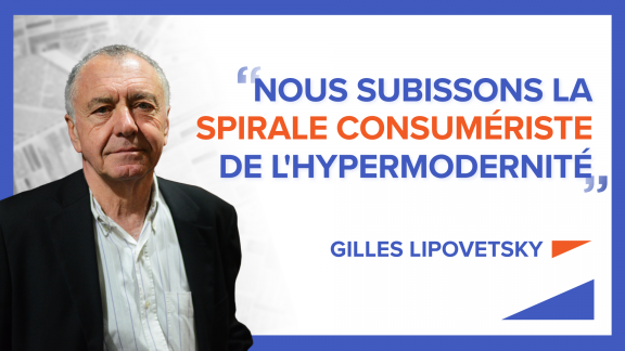 « Nous subissons la spirale consumériste de l'hypermodernité » Gilles Lipovetsky image