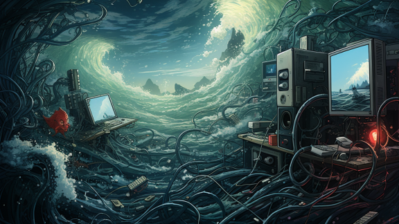 Guerre des câbles Internet : l'ère du rideau de fer sous-marin image