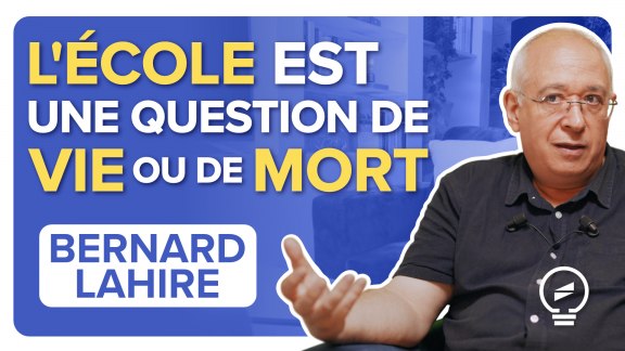 Notre système scolaire détruit la curiosité et l’intelligence - Bernard Lahire image