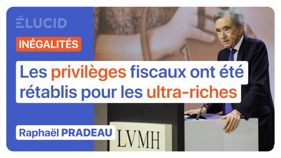 « Les gouvernements ont rétabli des privilèges fiscaux pour les ultra-riches » R. Pradeau image