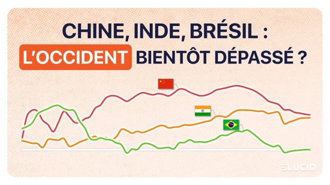 Chine, Inde, Brésil : dans combien de temps rattraperont-ils notre niveau de vie ? image