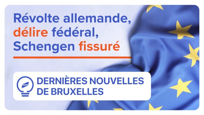 Berlin sabre le budget, Le Maire rêve de fédération, Schengen craque : l'UE se défait image